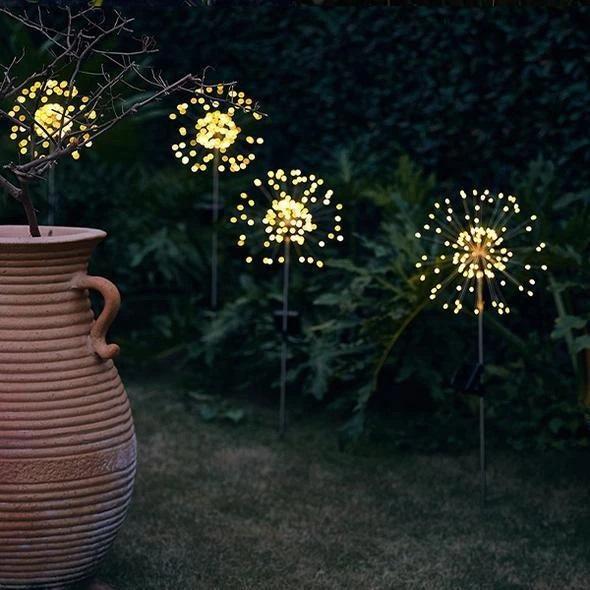 đWaterproof Solar Fireworks LampđBuy More Save More