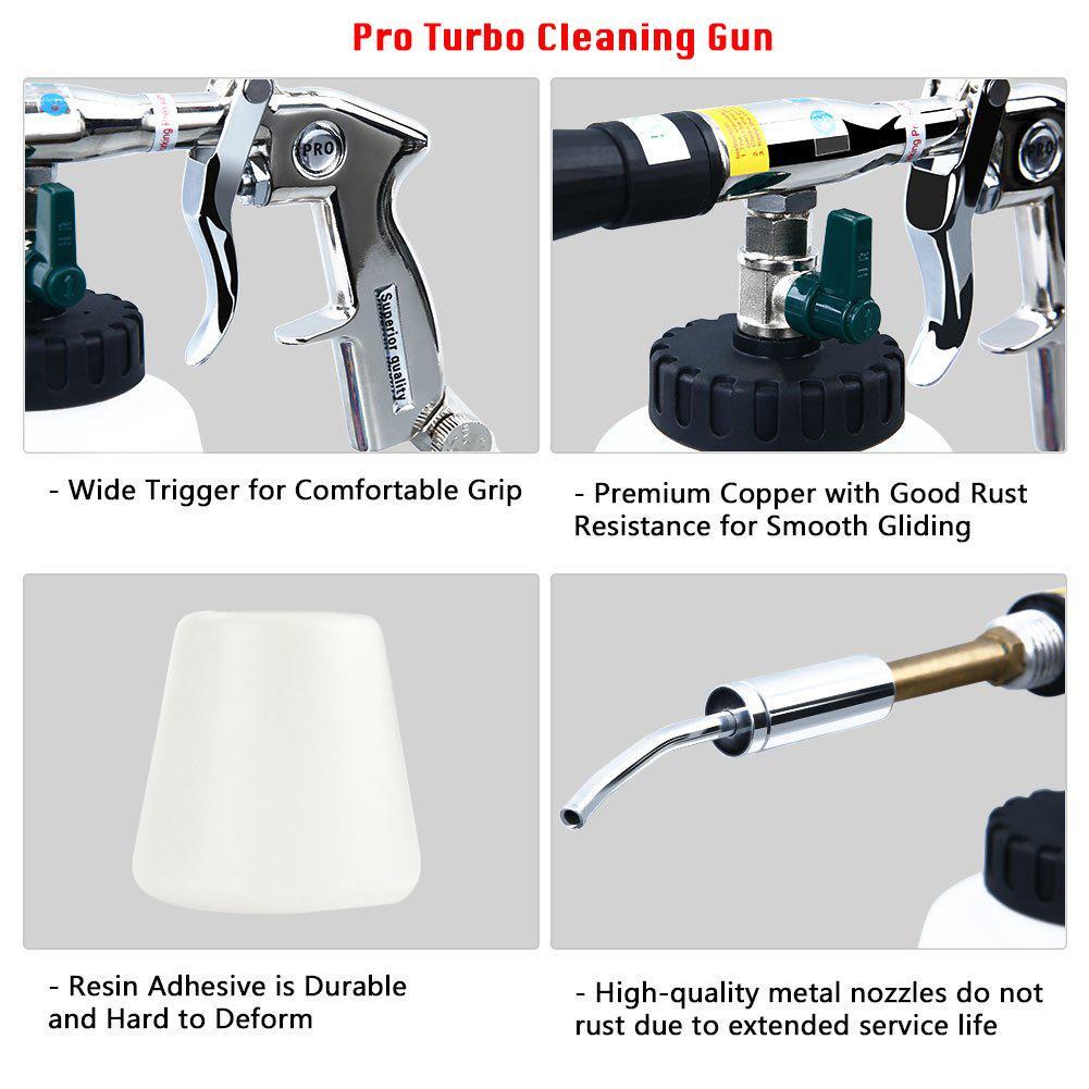 Turbo cleaning tools