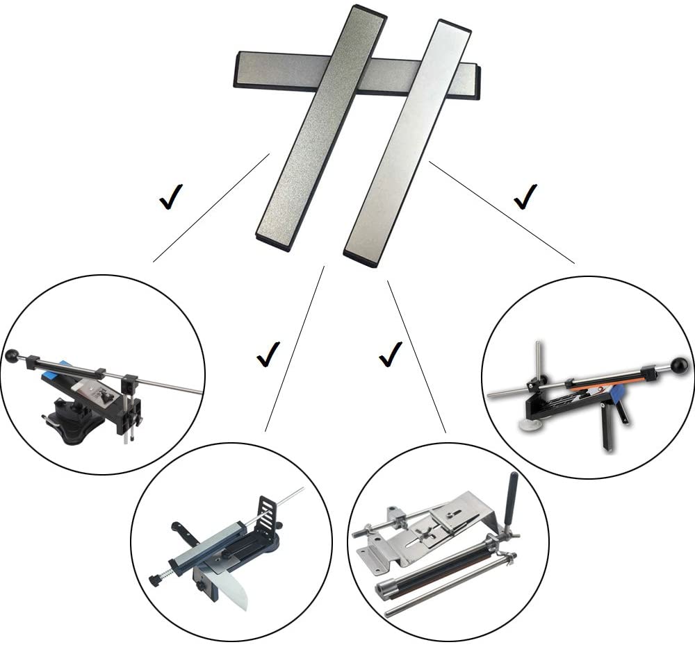 Diamond Sharpening Whetstones(3Pcs)
