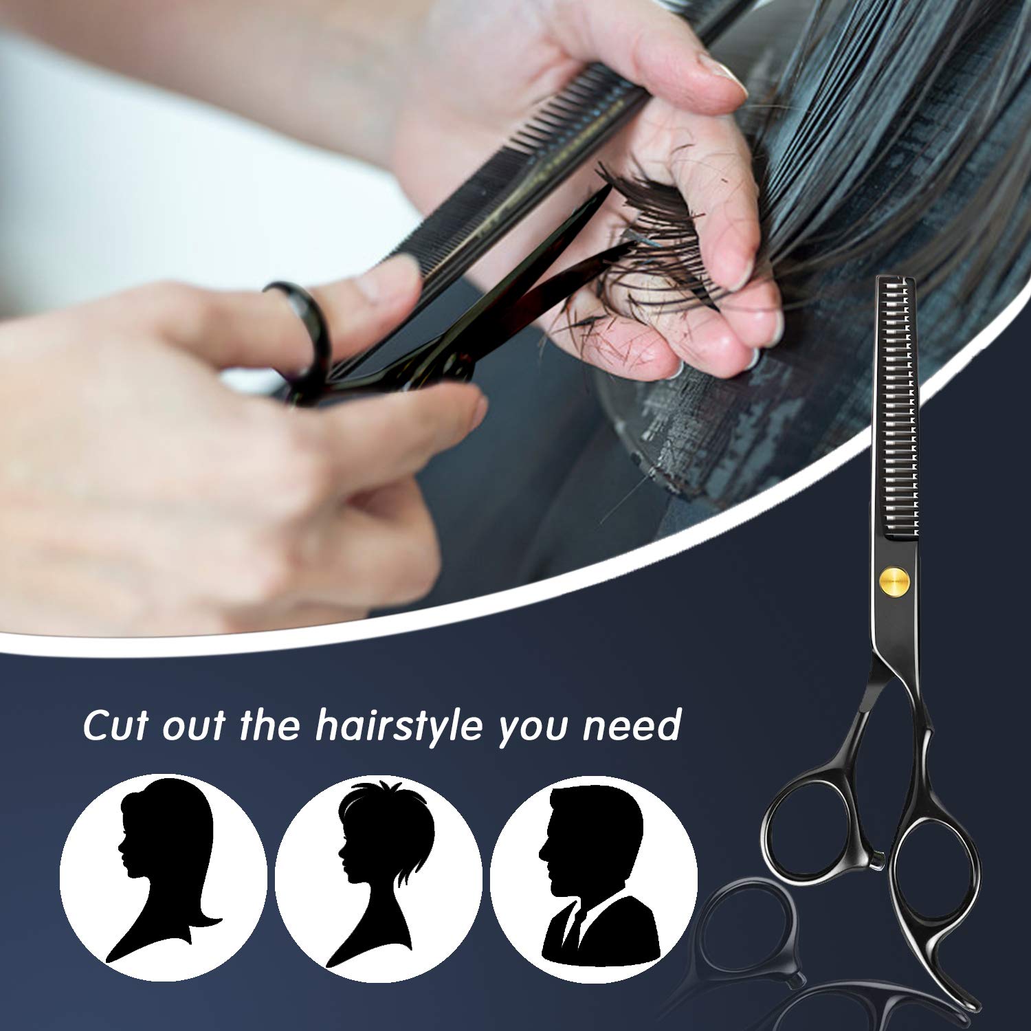 🎉New Year Big Sale 50% Off 🎉Professional Barber Hairdressing Scissors