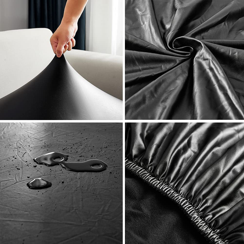 🌸2025 New Year Promotion - Waterproof PU Leather Chair Cover(🔥50% OFF Buy 6 Free Shipping)
