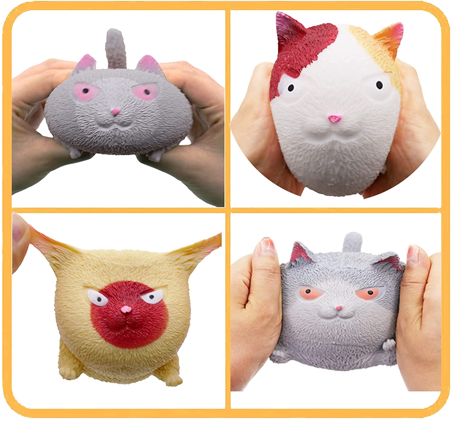 🎄Early Christmas Promotion 50% Off🎄🎅Funny Cute Cat Release Stress Ball
