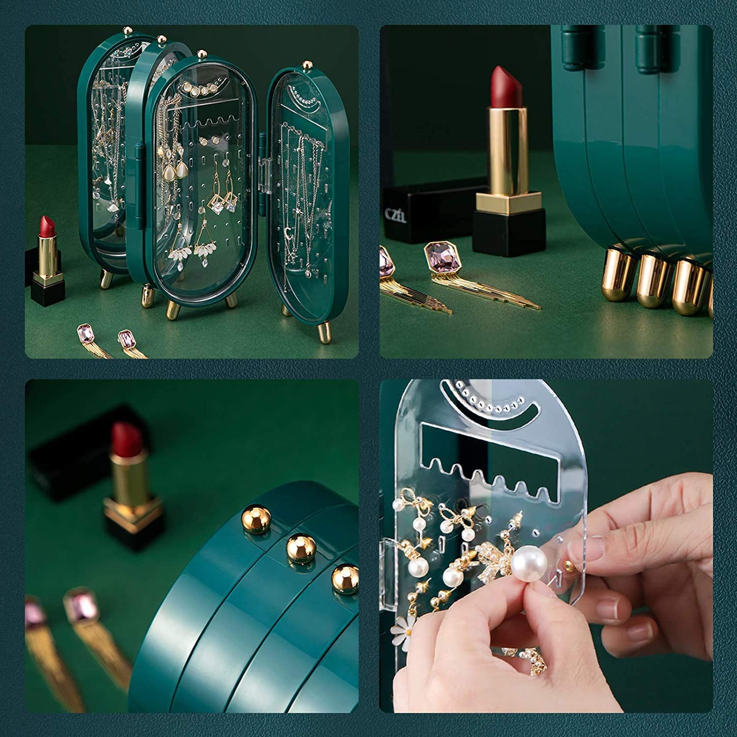 🎉Summer Fun Big Sale 50% Off - Foldable Jewelry Organizer