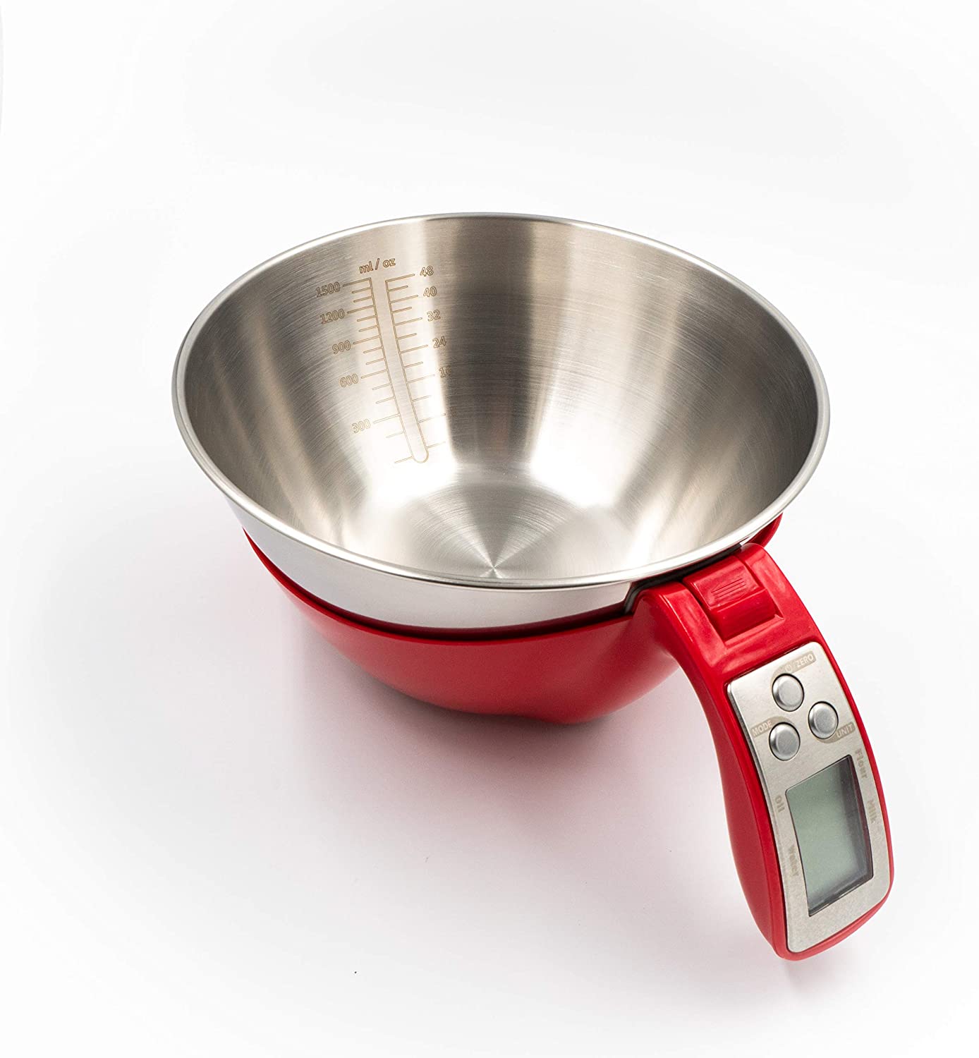 Digital Kitchen Food Scale with Measuring Bowl (Removable)