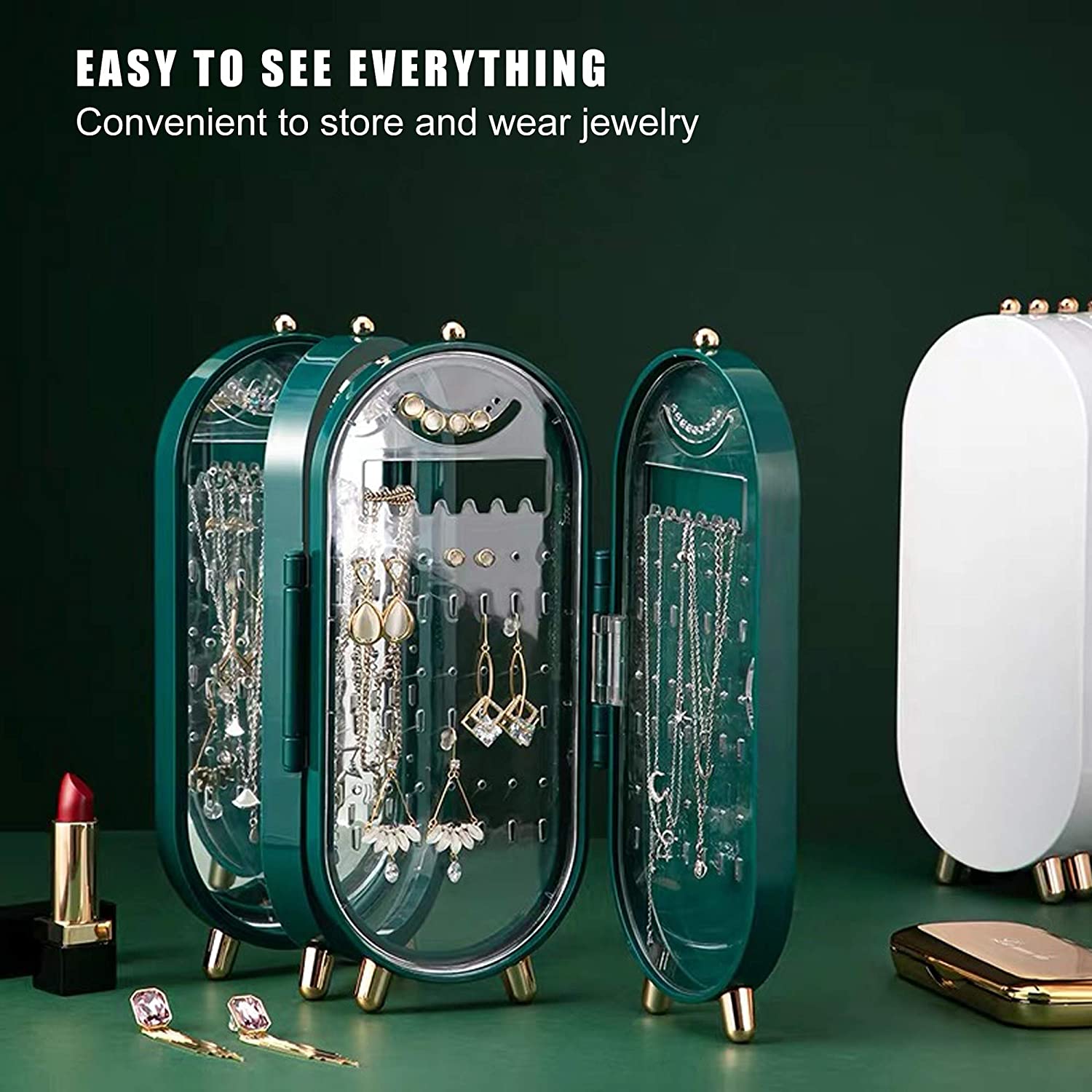 🎉Summer Fun Big Sale 50% Off - Foldable Jewelry Organizer