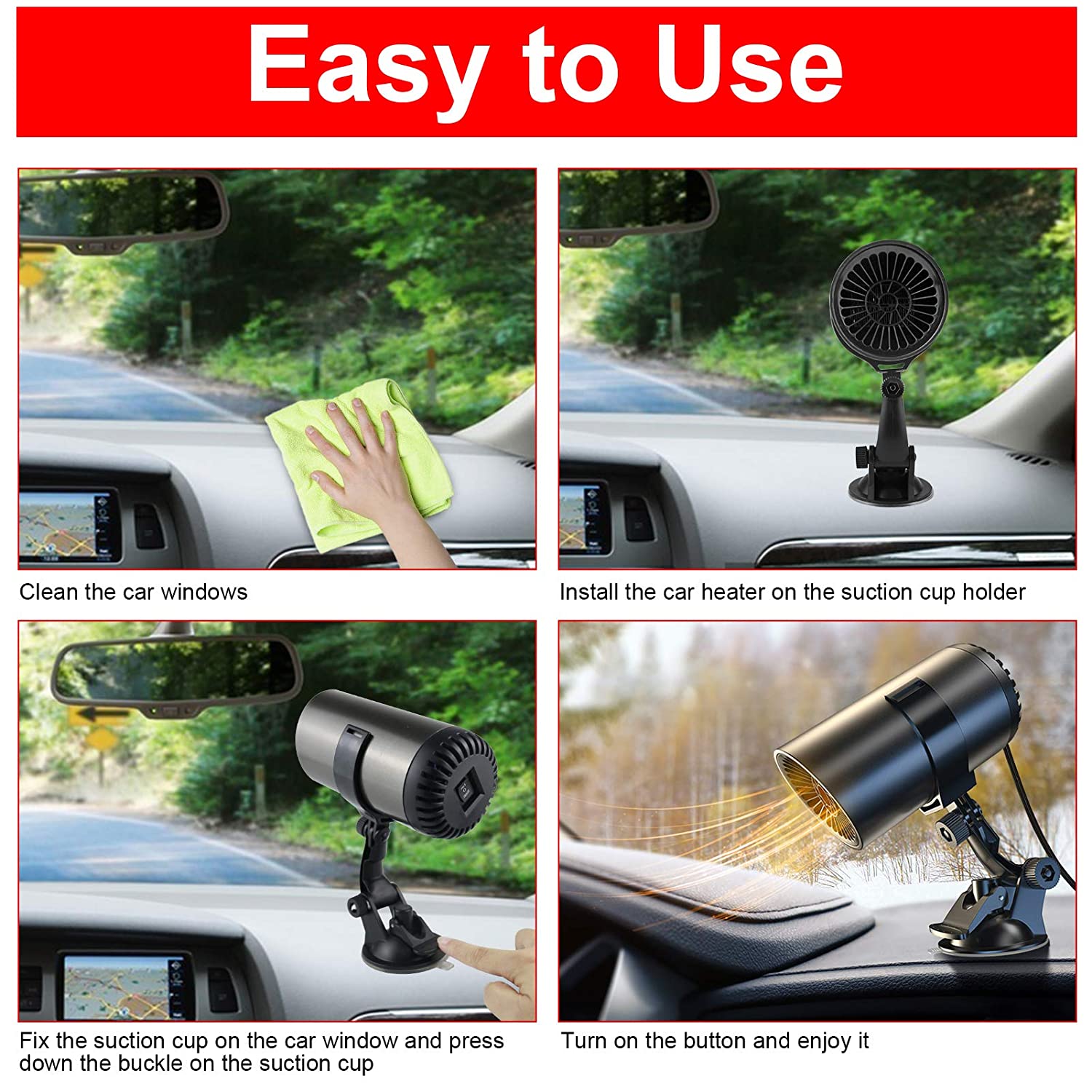 šWinter Funny Big Sale 30% Off -LZYoehinā¢š
CAR WARM AIR BLOWER