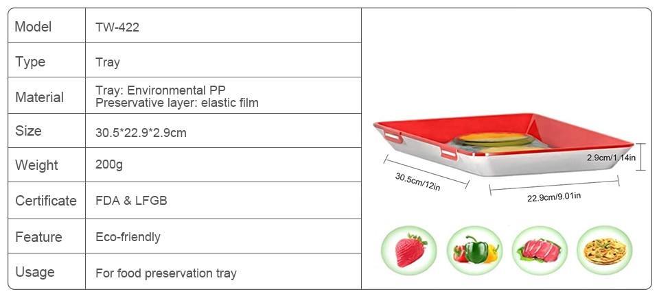 Reusable Food Preservation Tray (💖Buy More Save More)