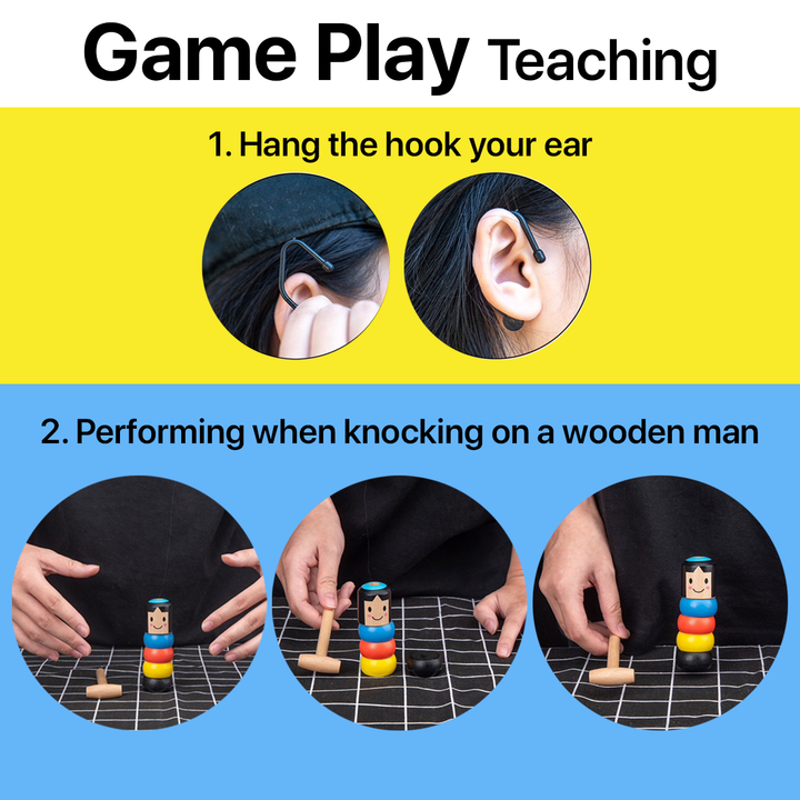 Immortal Daruma Wooden Magic Toy