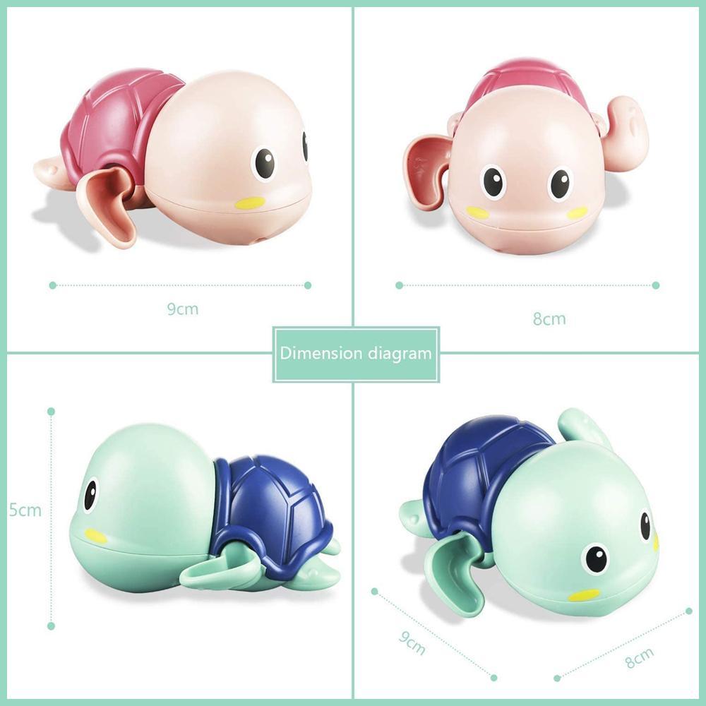 Turtle Bath Toys 3 pcs Set