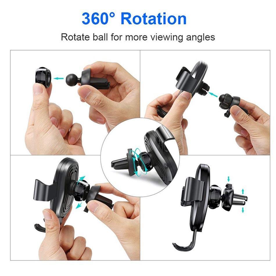 Wireless Car Charger,3 in 1