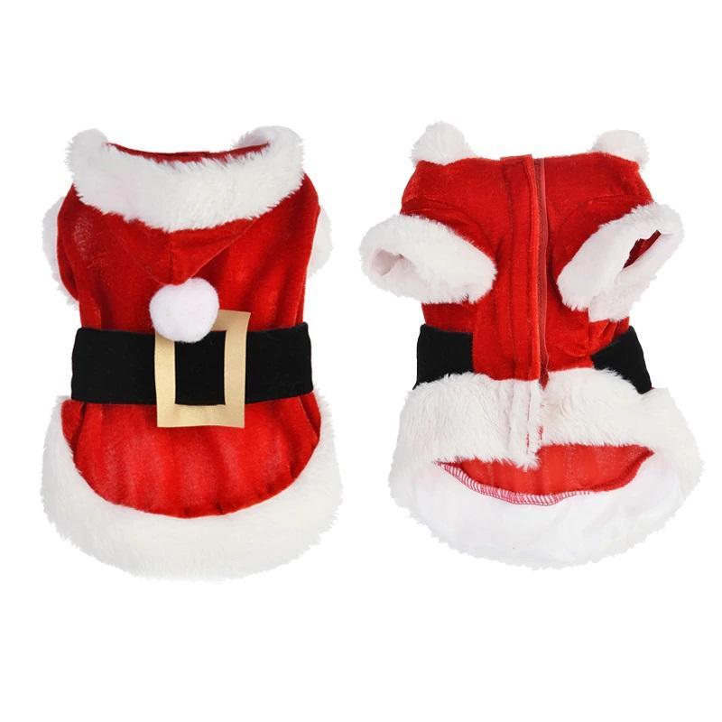Santa Pet Dog Costume Christmas Clothes