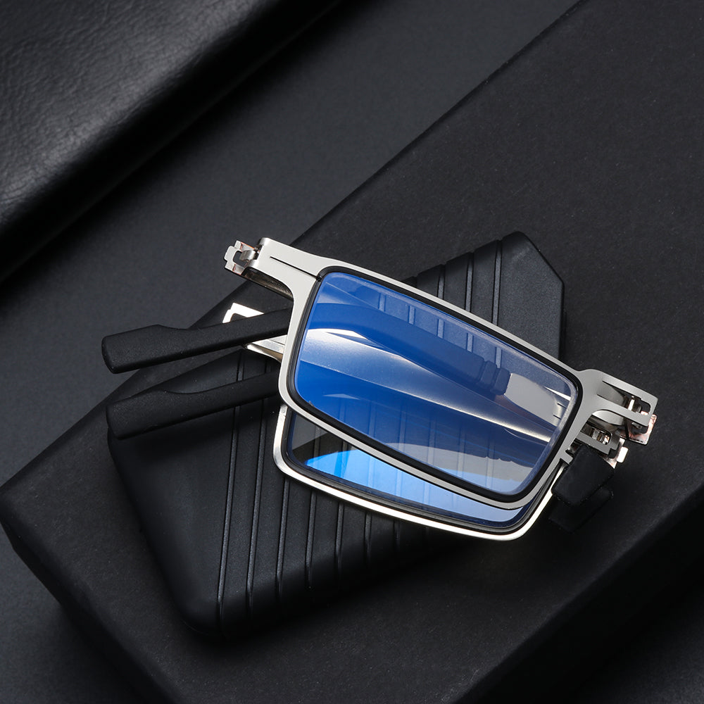 🎄50% Off🎄Early Christmas Promotion🎅Folding Blue Light Blocking Reading Glasses Anti UV400