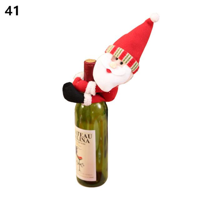 Christmas Wine Bottle Cover