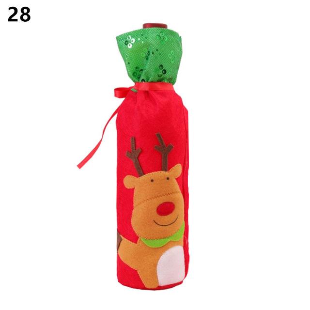 Christmas Wine Bottle Cover