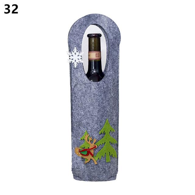 Christmas Wine Bottle Cover
