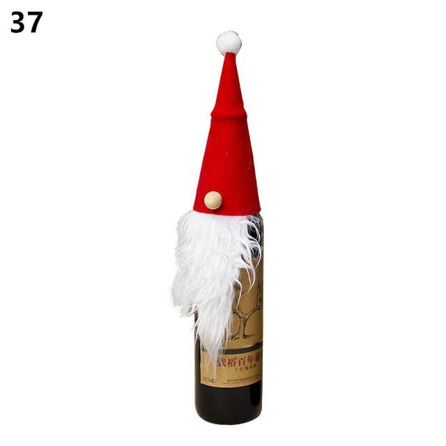 Christmas Wine Bottle Cover