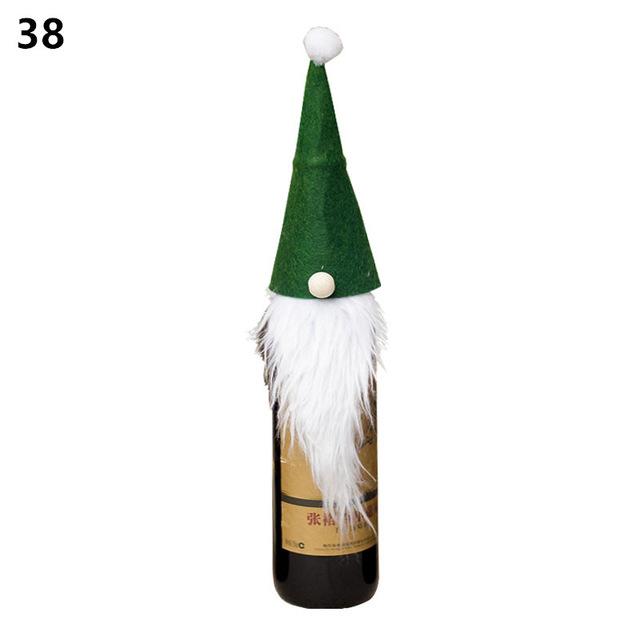 Christmas Wine Bottle Cover