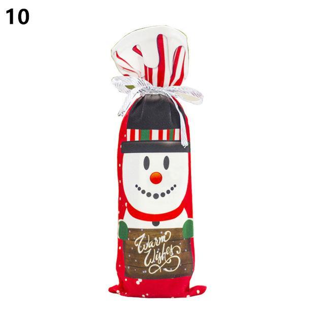 Christmas Wine Bottle Cover