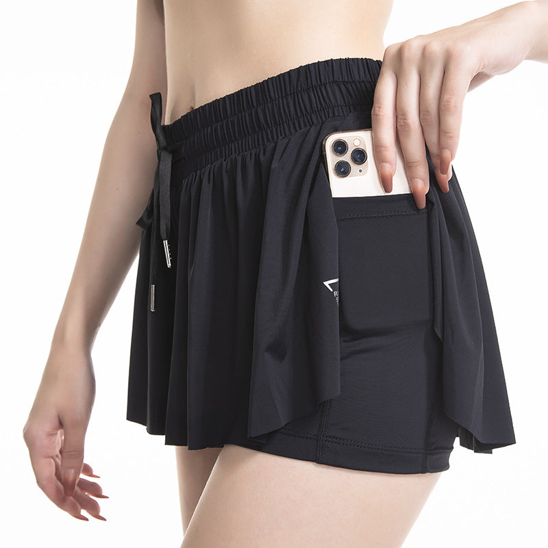 š2023 Athletic Promotions 30% Off - LZYoehinā¢šWomen Running Shorts Workout Yoga Shorts with Phone Pockets