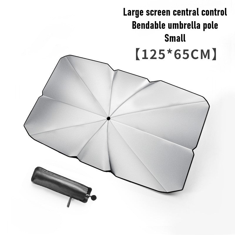 šSummer Funny Big Sale 50% Off -LZYoehinā¢Foldable Car Umbrella Sunshade Cover UV Block
