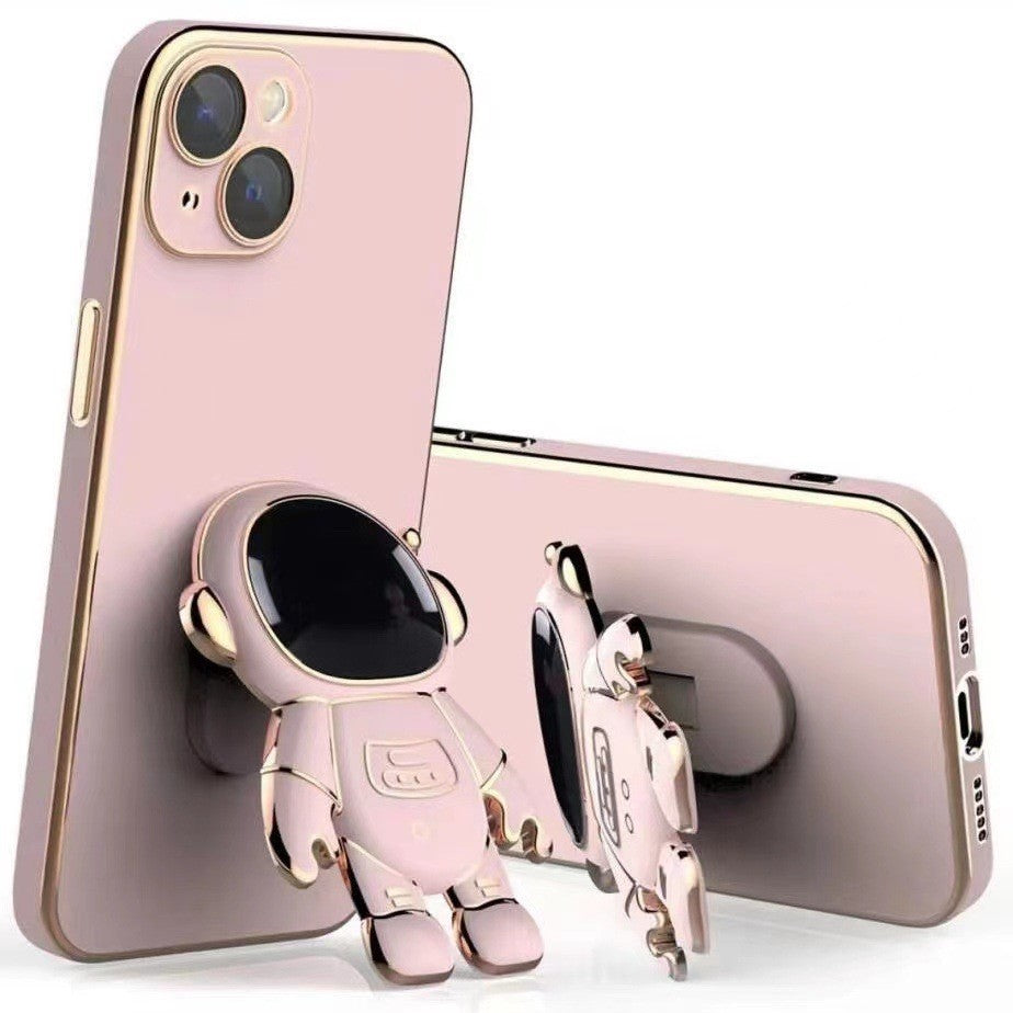 🎉2023 New Phone Promotion 30% Off - LZYoehin™Astronaut Electroplated Hidden Stand Cover