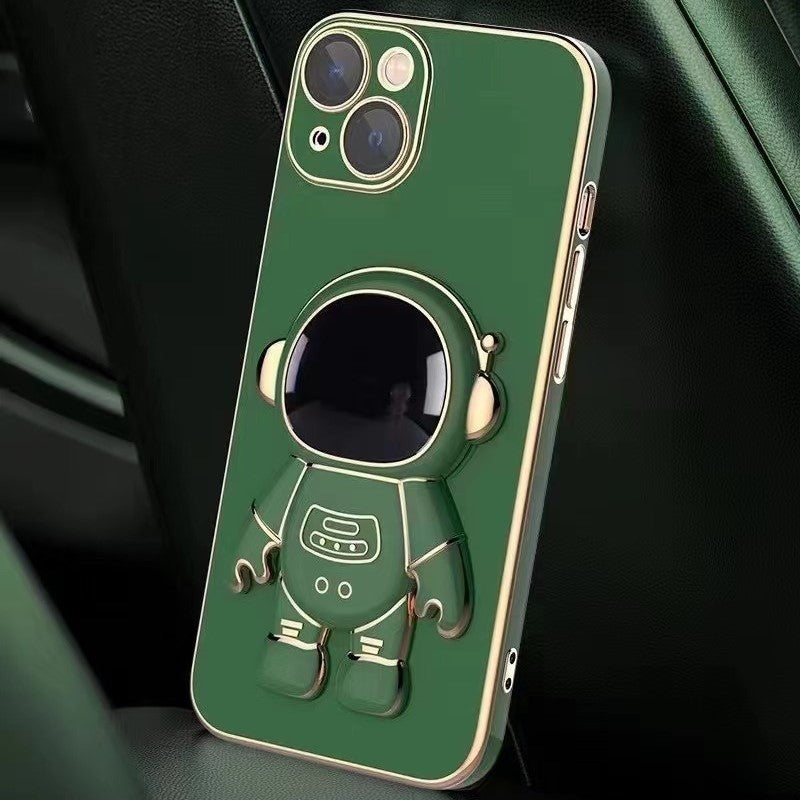 🎉2023 New Phone Promotion 30% Off - LZYoehin™Astronaut Electroplated Hidden Stand Cover