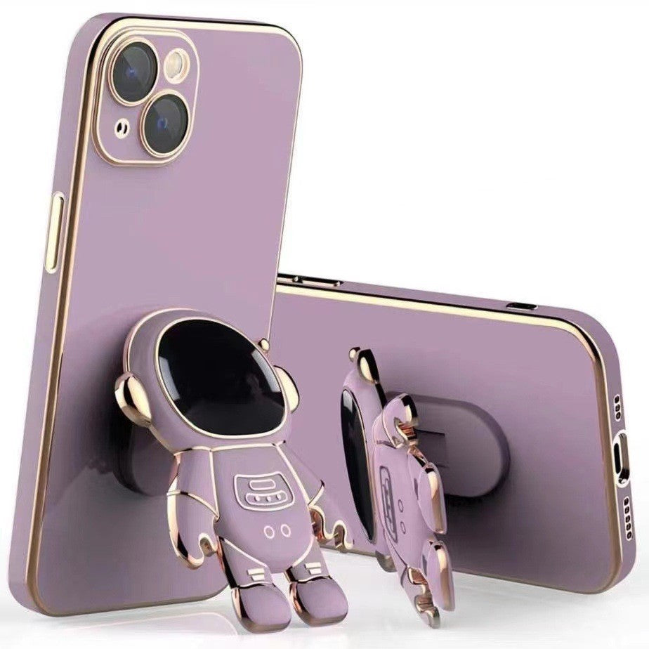 🎉2023 New Phone Promotion 30% Off - LZYoehin™Astronaut Electroplated Hidden Stand Cover