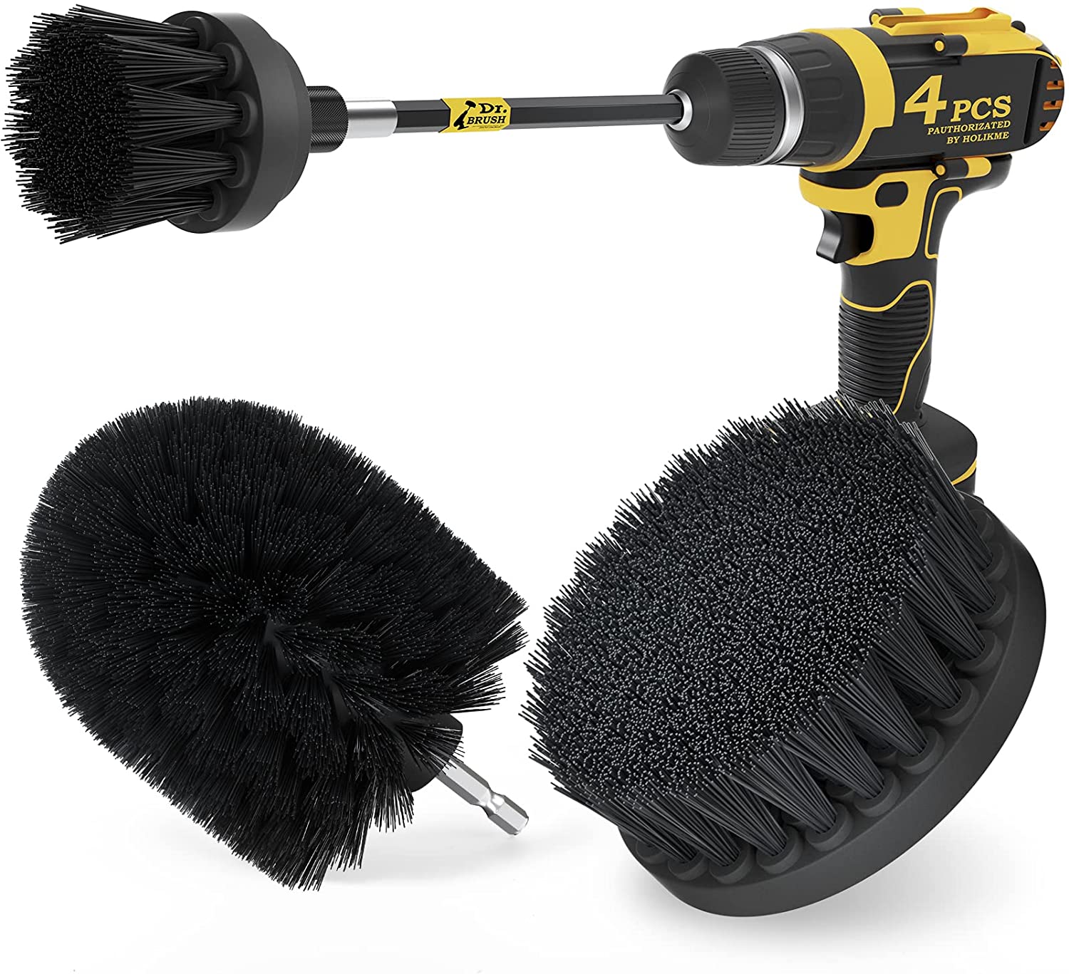 Drill Brush Pad Sponge Kit