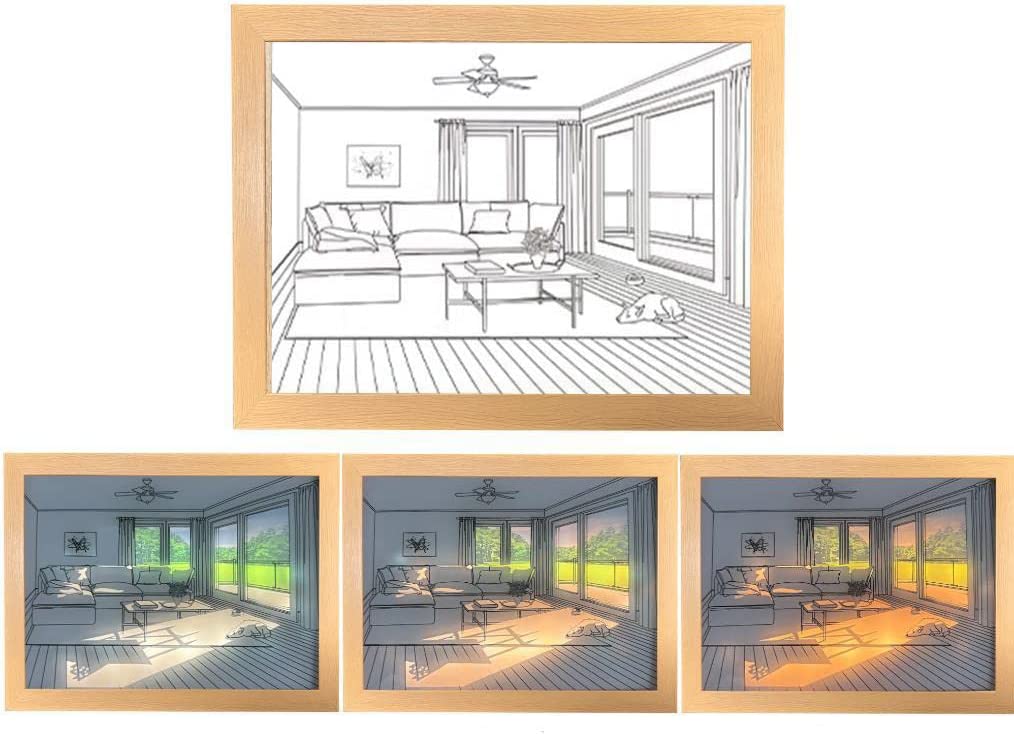 đ2023 New Decorate Sale 30% OFF - LZYoehinâ˘Decoration Lighting Painting LED Glowing Photo Frame