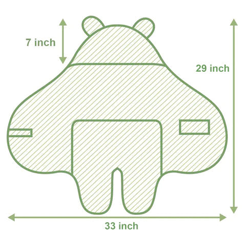 🎉 Christmas sale - Baby Swaddle Blanket Bear Pram Suit