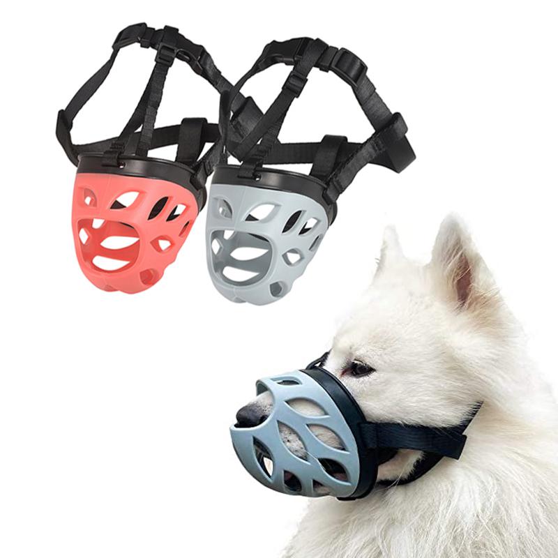 Dog Muzzle Breathable Basket Muzzles