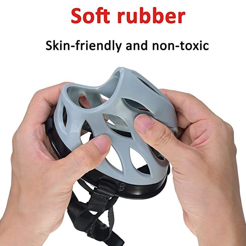 Dog Muzzle Breathable Basket Muzzles