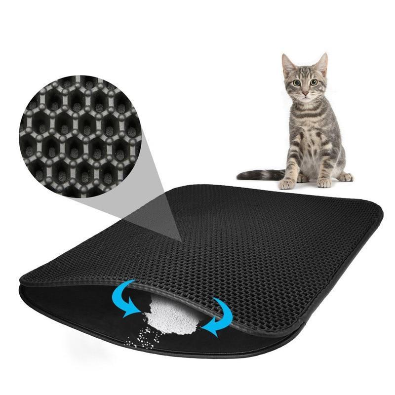 New Double Layer Larger Size Cat Litter Matđ±Pet Holiday Sale - 50% Off