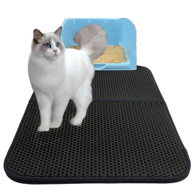 New Double Layer Larger Size Cat Litter Matđ±Pet Holiday Sale - 50% Off