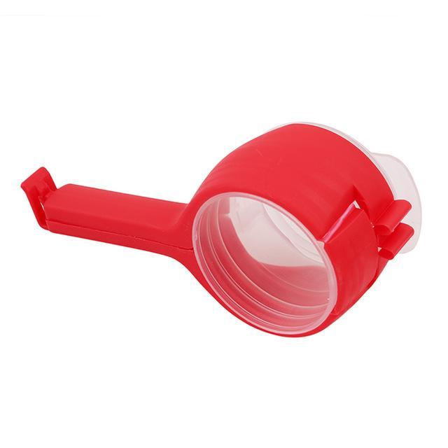 Easy Pour and Seal Food Storage Bag Sealing Clip