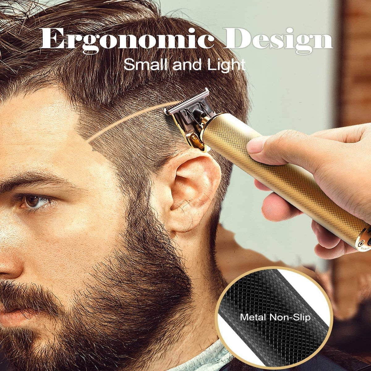 🎉2024 Athletic Promotions 50% Off - Cordless Zero Gapped Barber Hair Clipper