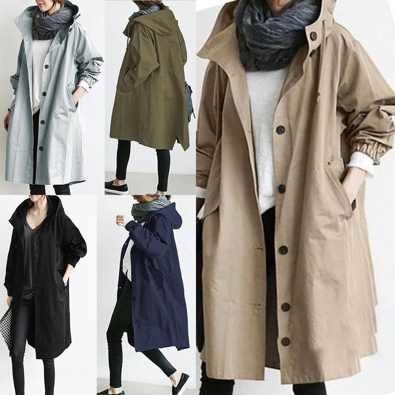 🐑Winter Funny Big Sale 30% Off -LZYoehin™Women's Casual Trench Coat(Buy ２ free shipping)