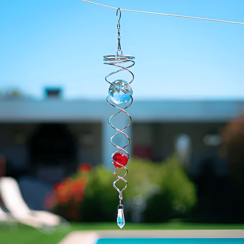 🎉Spring Cleaning Big Sale 50% Off- LZYoehin™ Pineapple Crystal Ball Rotating Pendant