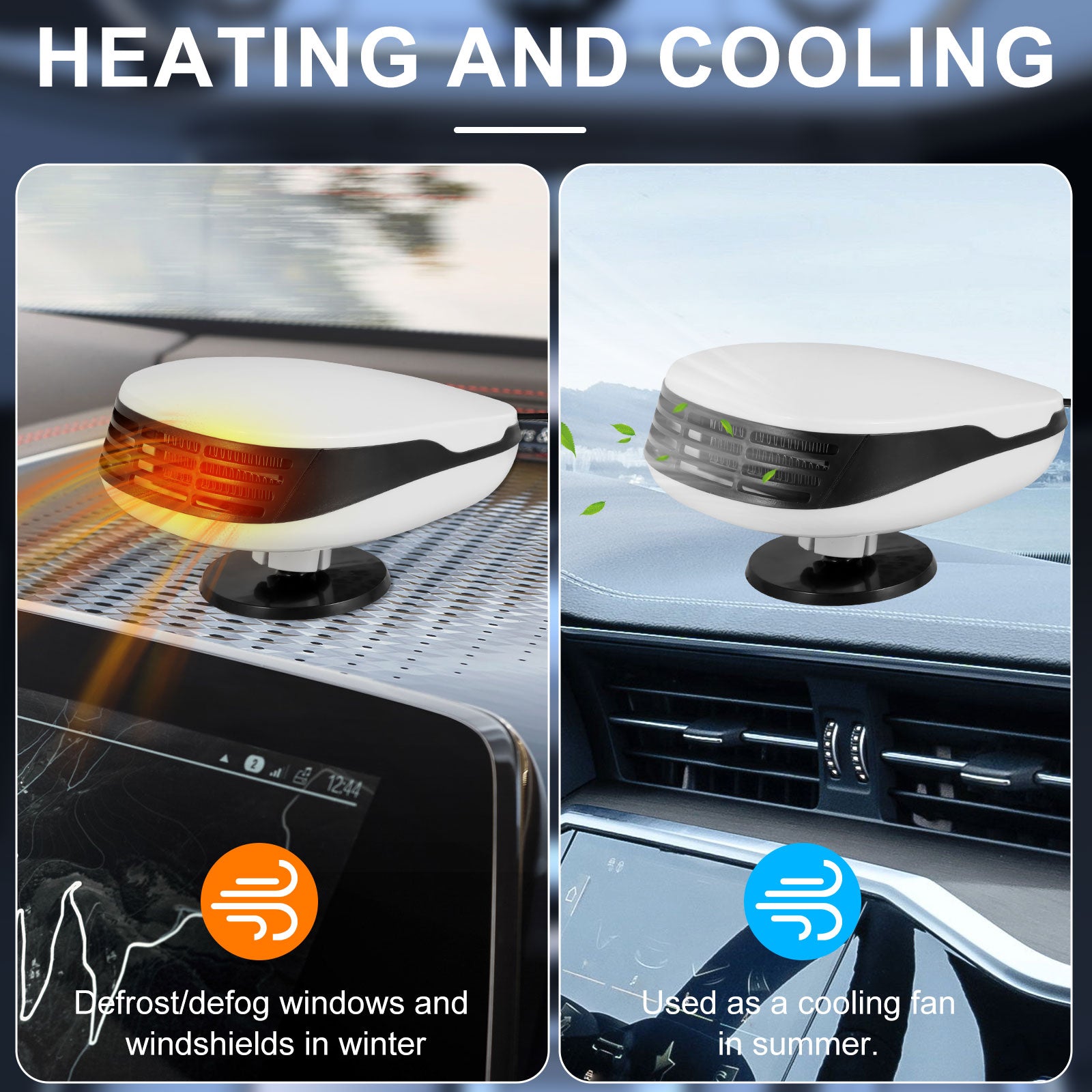 🎊Winter Funny Big Sale 30% Off -LZYoehin™Defrost & Defog Car Heater