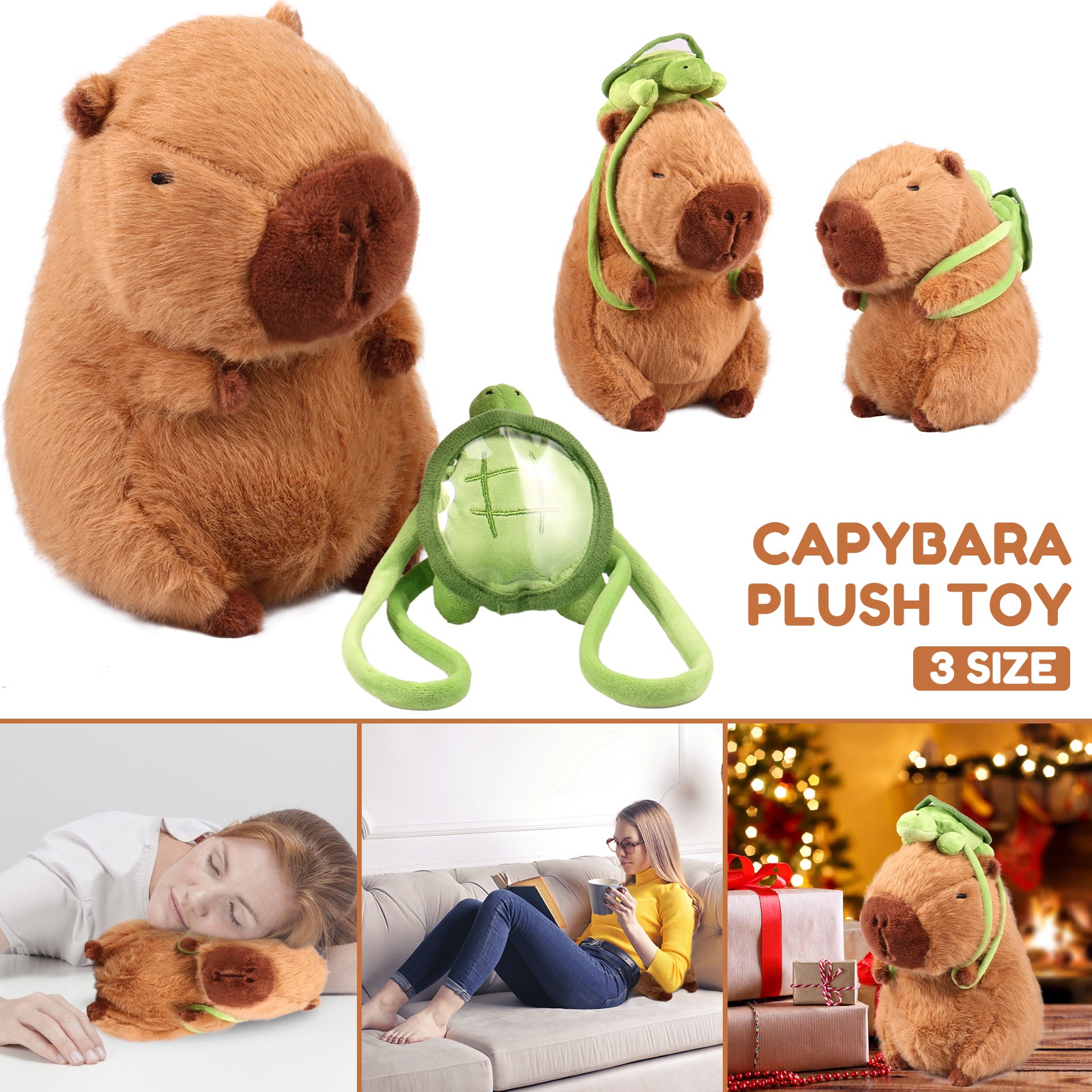🎇Love Gift 30% OFF - LZYoehin™Capybara Plush Toy Children's Gift