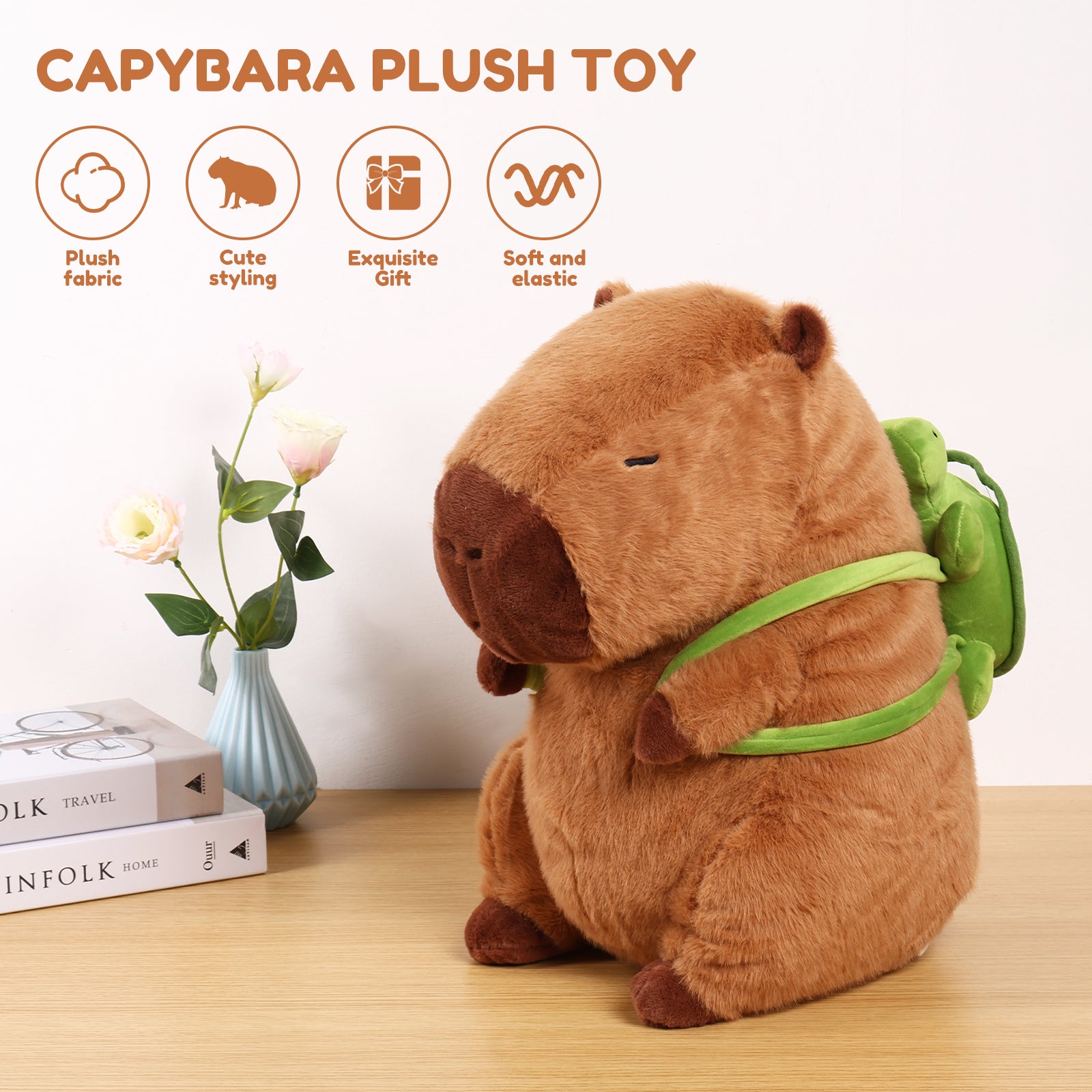 🎇Love Gift 30% OFF - LZYoehin™Capybara Plush Toy Children's Gift