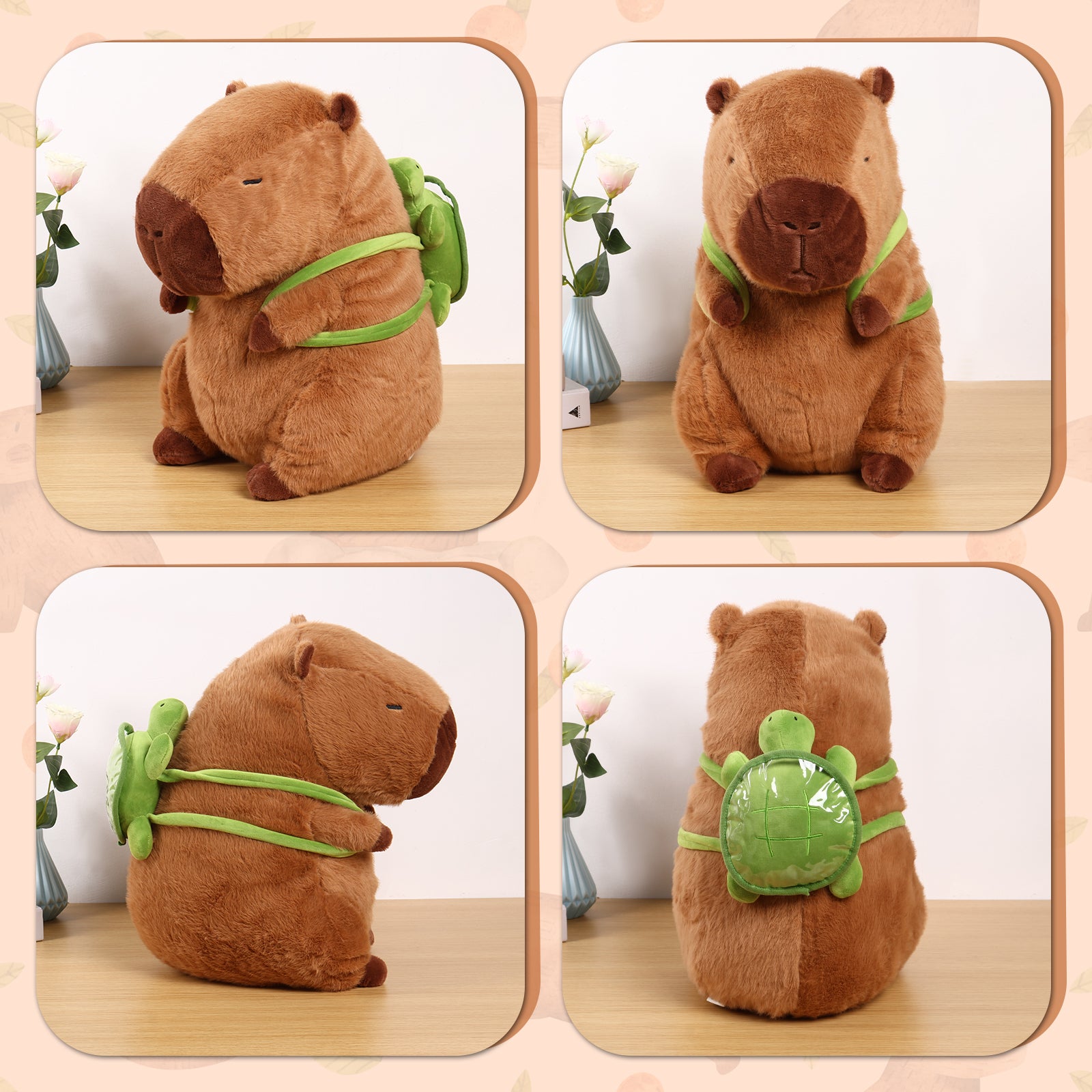 🎇Love Gift 30% OFF - LZYoehin™Capybara Plush Toy Children's Gift
