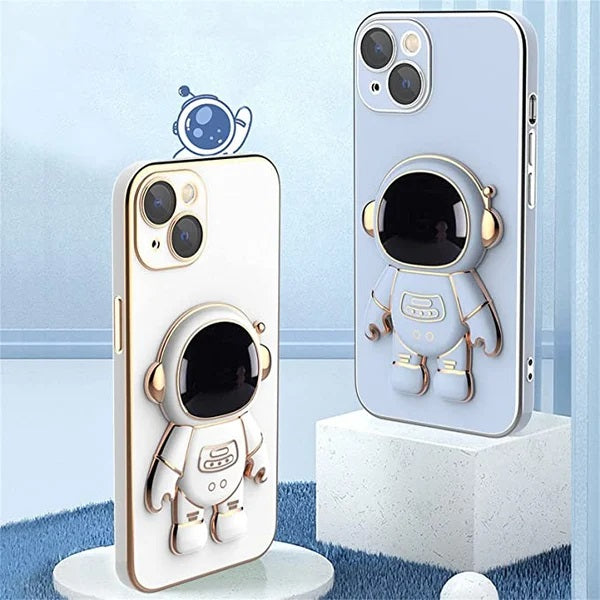 🎉2023 New Phone Promotion 30% Off  - LZYoehin™Astronaut Electroplated Hidden Stand Cover