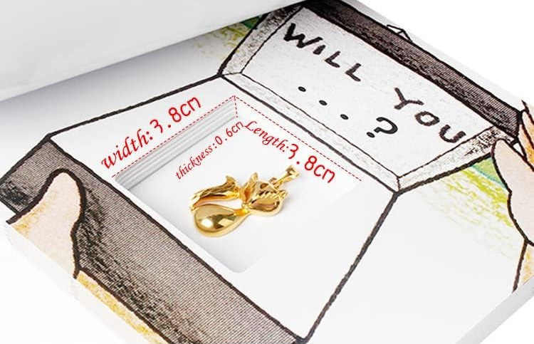 🎉2024 New Year Promotion 30% Off - LZYoehin™Creative Proposal and Confession Hand-Painted Flip Book