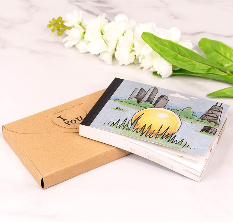 🎉2024 New Year Promotion 30% Off - LZYoehin™Creative Proposal and Confession Hand-Painted Flip Book