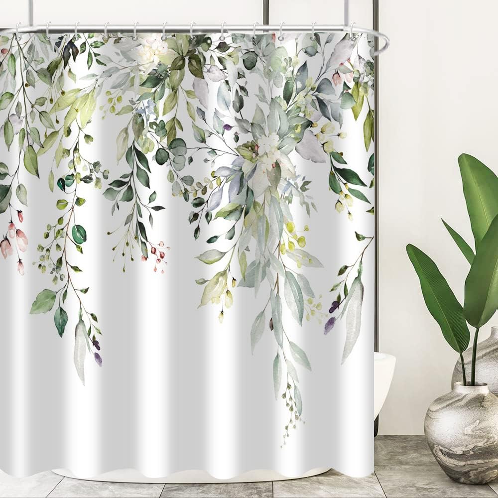 Zrodlmo™Eucalyptus Fall Watercolor Plant Leaves