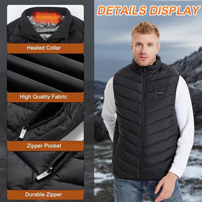 🎄Christmas Hot Sale 50% Off🎄 Heated Vest Jackets For Men And Women