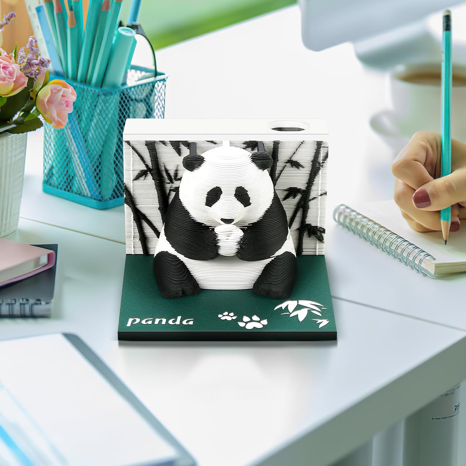 🎇Gift Sale 30% OFF - LZYoehin™3D Panda DIY Note Notepad