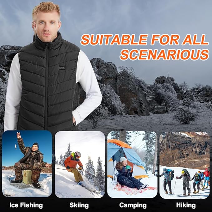 🎄Christmas Hot Sale 50% Off🎄 Heated Vest Jackets For Men And Women