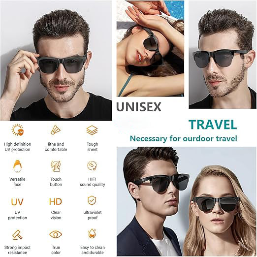 🎇2024 Smart Wear Sale 50% OFF -Smart Glasses Listenable Songs Wireless Headphone